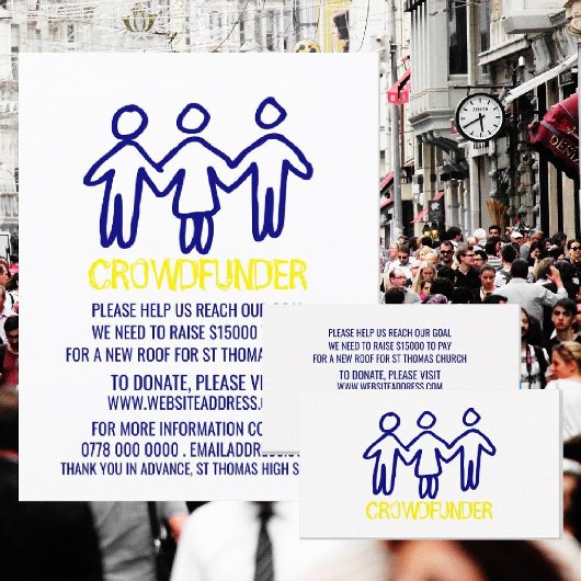 People Design, Crowdfunder, Crowdfunding Visitenkarte