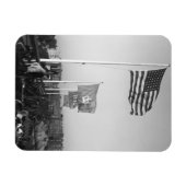 People in Bleachers Magnet (Horizontal)