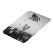 People in Bleachers Magnet (Linke Seite)