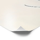 People Line Art Fotodruck (Ecke)