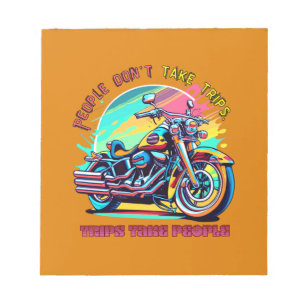 People machen keine Trips: Vintage Retro Style Fah Notizblock