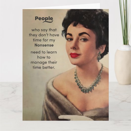 People Need To Learn Karte (Vorderseite)