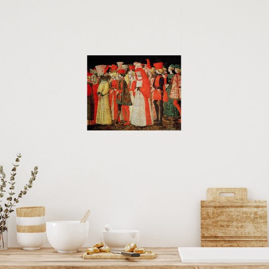 People of the Court of the Sforza Family Poster (Küche)