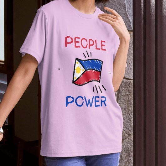 People Power Filipino Flag Impeach Marcos Tee