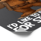 People Say Growing Old Is A Gift I'd Like To Retur Poster (Ecke)