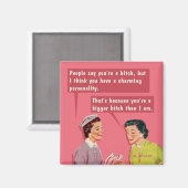 People say.. magnet (Vorderseite/Rückseite)