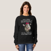 People Should Seriously Stopp Expecting Normal Fro Sweatshirt (Vorne ganz)