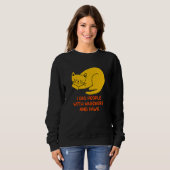 People with Whiskers and Paws Cat Friends Kitten Sweatshirt (Vorne ganz)
