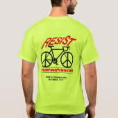 PeoplePowerPeloton "RESIST" #2 T-Shirt (Rückseite)