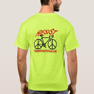 PeoplePowerPeloton "RESIST"-T - Shirt