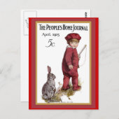 Peoples Zuhause Journal Cover 1915 Cards Postkarte (Vorne/Hinten)