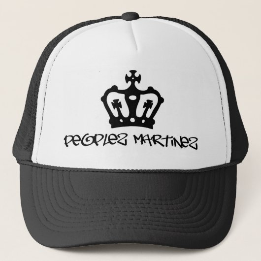 PEOPLEZ MARTINEZ HUT TRUCKERKAPPE (Vorderseite)