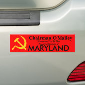 Peopls Republik von Maryland Autoaufkleber (Auf Auto)