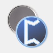 Peord Perth Rune Magnet (Vorderseite/Rückseite)