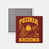 Peoria, Arizona Magnet (Vorderseite/Rückseite)