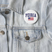 Peoria AZ US Flag Button (Beispiel)