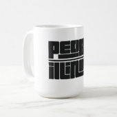 Peoria - Illinois Kaffeetasse (Vorderseite Links)