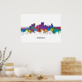 Peoria Illinois Skyline Poster (Küche)
