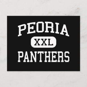 Peoria - Panthers - High School - Peoria Arizona Postkarte