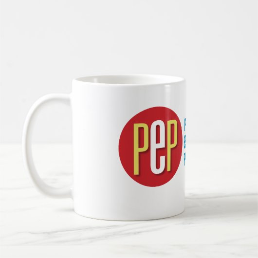 "Pep-Klassiker-" Tasse (Links)