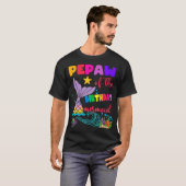 Pepaw of the Birthday Mermaid Matching Family _2 T-Shirt (Vorne ganz)
