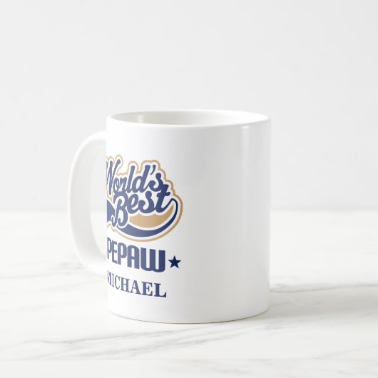 Pepaw personalisiertes Tassen-Geschenk Kaffeetasse (Vorderseite Links)