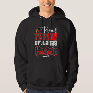 Pepaw Senior 2025 Proud Pepaw einer Klasse von 202 Hoodie