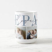 Pepaw We Liebe You 4 Foto Collage Kaffeetasse (Mittel)
