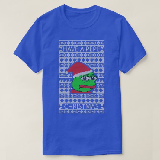 Pepe Christmas T-Shirt (Design vorne)