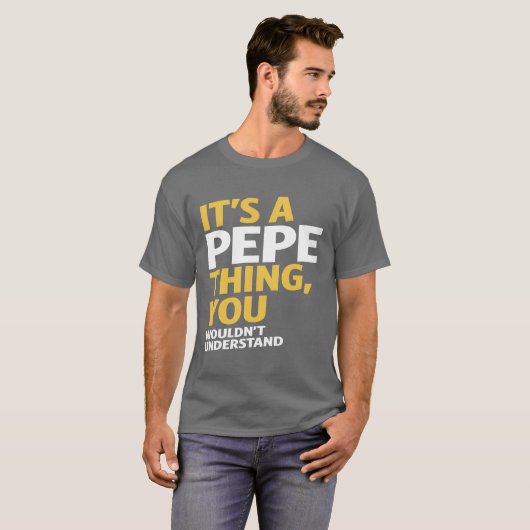Pepe Ding T-Shirt (Vorne ganz)