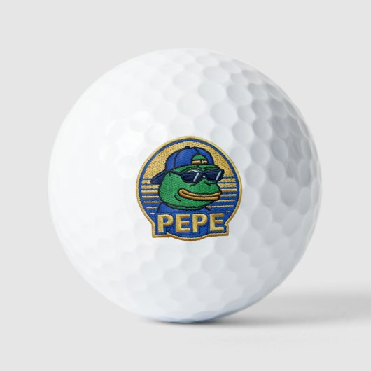 Pepe golfball (Vorderseite)