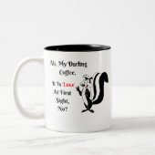Pepe Le Pew Nostalgic Coffee Mug Zweifarbige Tasse (Links)