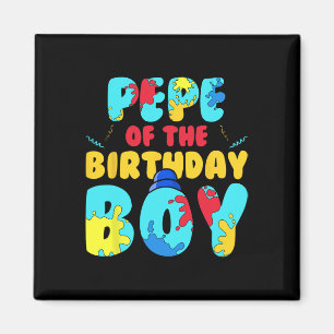 Pepe of the Birthday Boy Gaming Party Gamer Kids G Magnet