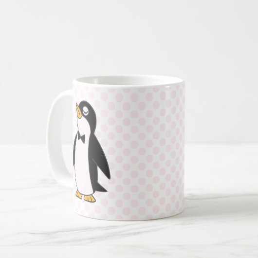 pepe Pinguin Kaffeetasse (Vorderseite Links)