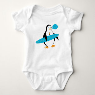 Pepe Surferpenguin-Strampler Baby Strampler