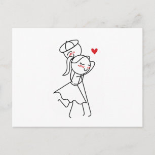 Pepe und Lulu Postkarte