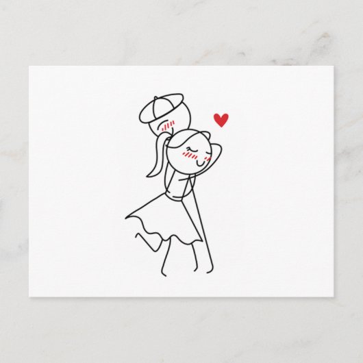 Pepe und Lulu Postkarte (Vorderseite)