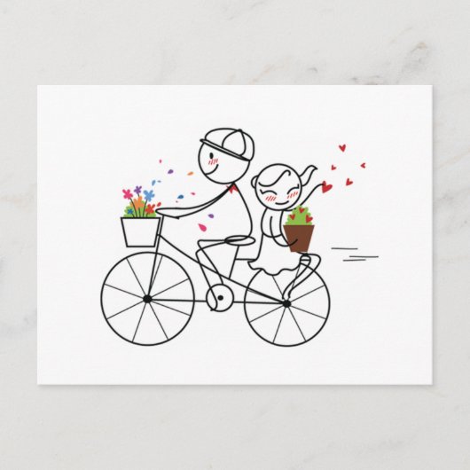 Pepe und Lulu Postkarte (Vorderseite)