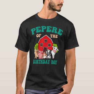 Pepere des Geburtstagsjungen Party T-Shirt