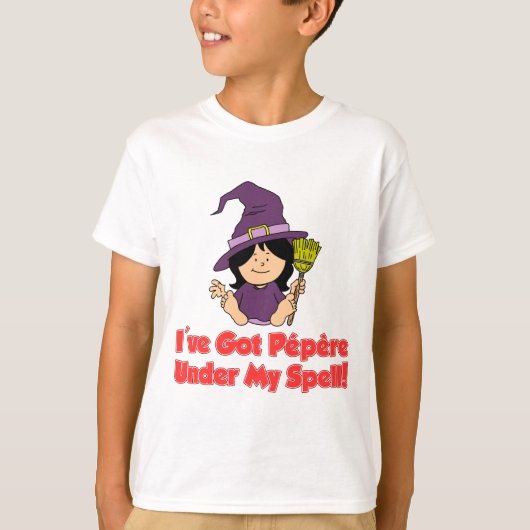 Pepere unter meinem Zauber T-Shirt (Vorderseite)