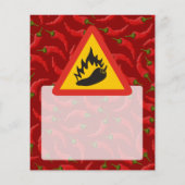 Peperonigefahrenzeichen Flyer (Hinten)