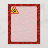 Peperonigefahrenzeichen Flyer (Vorne)