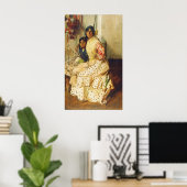 Pepilla und ihre Tochter Joaquín Sorolla Poster (Heimbüro)