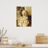 Pepilla und ihre Tochter, Joaquín Sorolla Poster (Küche)