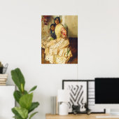 Pepilla und ihre Tochter, Joaquín Sorolla Poster (Heimbüro)