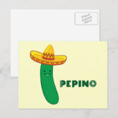 Pepino Postkarte (Vorne/Hinten)
