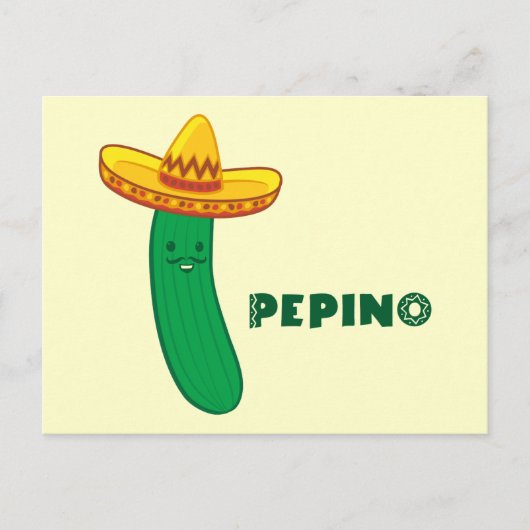 Pepino Postkarte (Vorderseite)