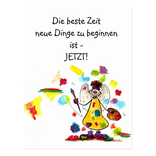 Pepita-Engel als Postkarte