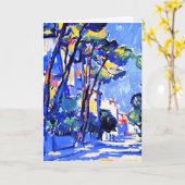 Peploe - Street Scene, Frankreich Karte (Gelbe Blume)