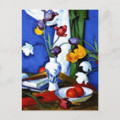 Peploe - Tulips und Obst, Postkarte (Vorderseite)